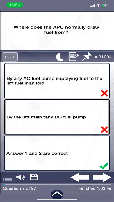 Captures d'écran de Boeing 787 Training Guide Lite